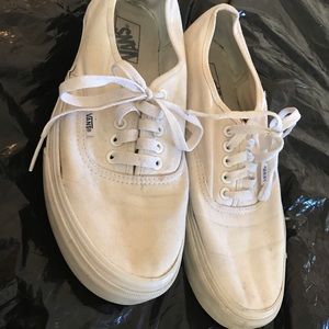 White Classic Vans